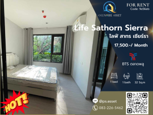 For RentCondoThaphra, Talat Phlu, Wutthakat : For rent 🔔Life Sathorn Sierra 🔔 complete electrical appliances, great central area, ready to move in 🛌 1 bed / 1 bath 🚝 BTS Talat Phlu