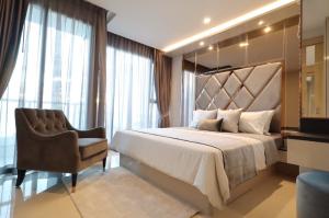 For SaleCondoPattaya, Bangsaen, Chonburi : Selling at a loss! Luxury condo The Riviera Jomtien ready for tenants! Sea view 2 bedrooms