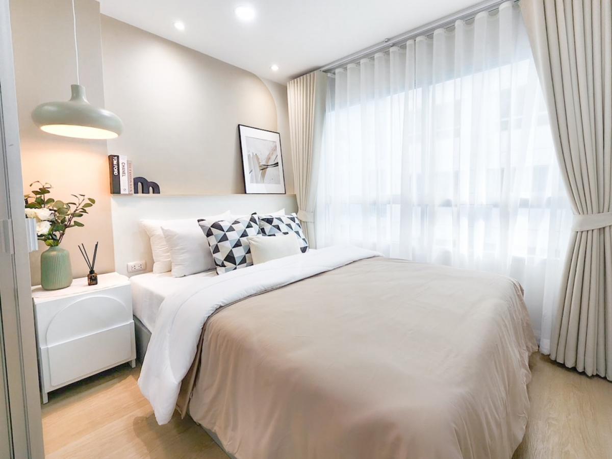For SaleCondoPattanakan, Srinakarin : Get a 100% loan with a new room. #On Nut Pattanakarn zone #Near Seacon Srinakarin, beautiful room exactly as described, just bring your bags and move in!! 🎉
