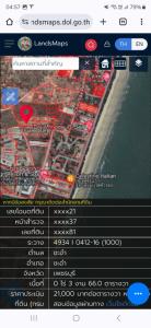 For SaleLandCha-am Phetchaburi : Land for sale below appraised value near Cha-am Beach, behind Grand Pacific School.