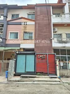 For SaleTownhouseNawamin, Ramindra : PT-A66-001_(For sale/rent) 3-story townhouse, Parinlak (Nawamin), ready to move in, good location, convenient travel_09 5547 4766