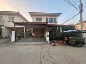 For SaleHousePathum Thani,Rangsit, Thammasat : Special price!! For sale, 2-story twin house, corner house, 39.2 sq m, Supalai Ville Srisamarn-Pathum Thani. Near Srisamarn Expressway Don Mueang Airport