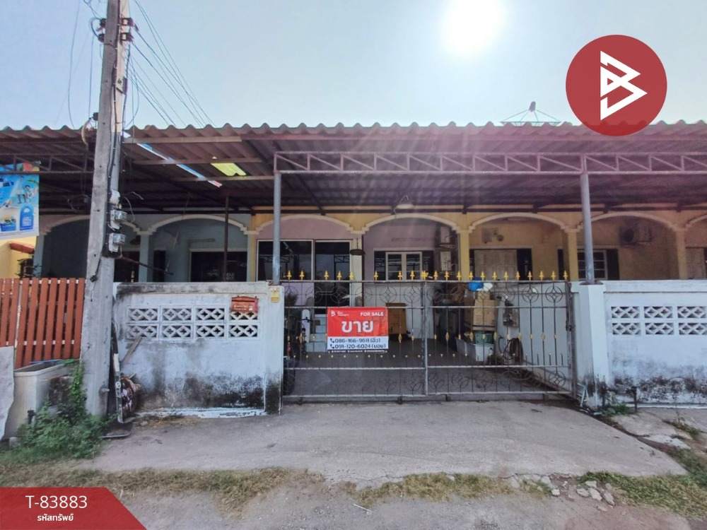 For SaleTownhouseSamut Prakan,Samrong : Townhouse for sale, area 24.5 square meters, Lat Yai, Samut Songkhram
