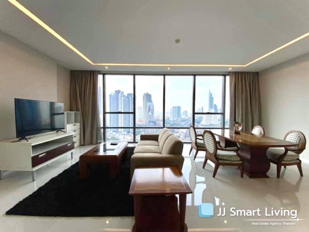 ให้เช่าคอนโดสาทร นราธิวาส : Condo for Rent 📣 The Bangkok Sathorn. 2 Bedrooms size 116 sq.m. Available Now!