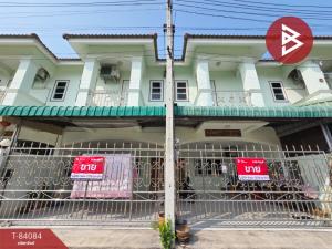 For SaleTownhouseSamut Songkhram : Large townhouse for sale next to each other, area 34 square meters, Mae Klong, Samut Songkhram.