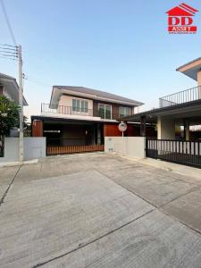 For SaleHouseRatchaburi : 2-story detached house for sale, Baan Chiva 3 Ratchaburi project, near Ratchaburi city, code H8069.