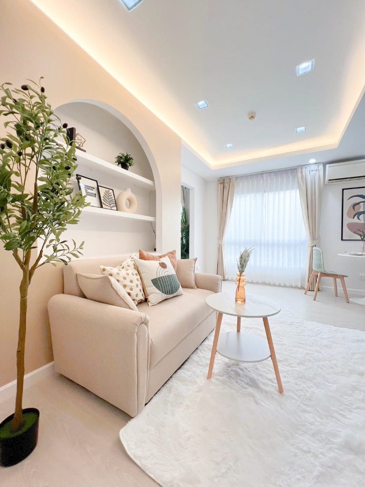 For SaleCondoNonthaburi, Bang Yai, Bangbuathong : sell!!! 🏙️ Plum Condo Bangyai Station (2 bedrooms, very beautiful, newly decorated on the cover. You get everything as shown in the picture 👍👍👍👍)