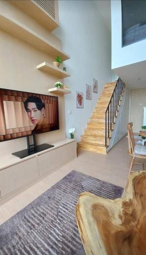 For SaleCondoSukhumvit, Asoke, Thonglor : ✨ 👍Petfriendly 1 bed Duplex for sale with tenant contract til July 24, available for rent on July as well, unblocked view, fully furnished