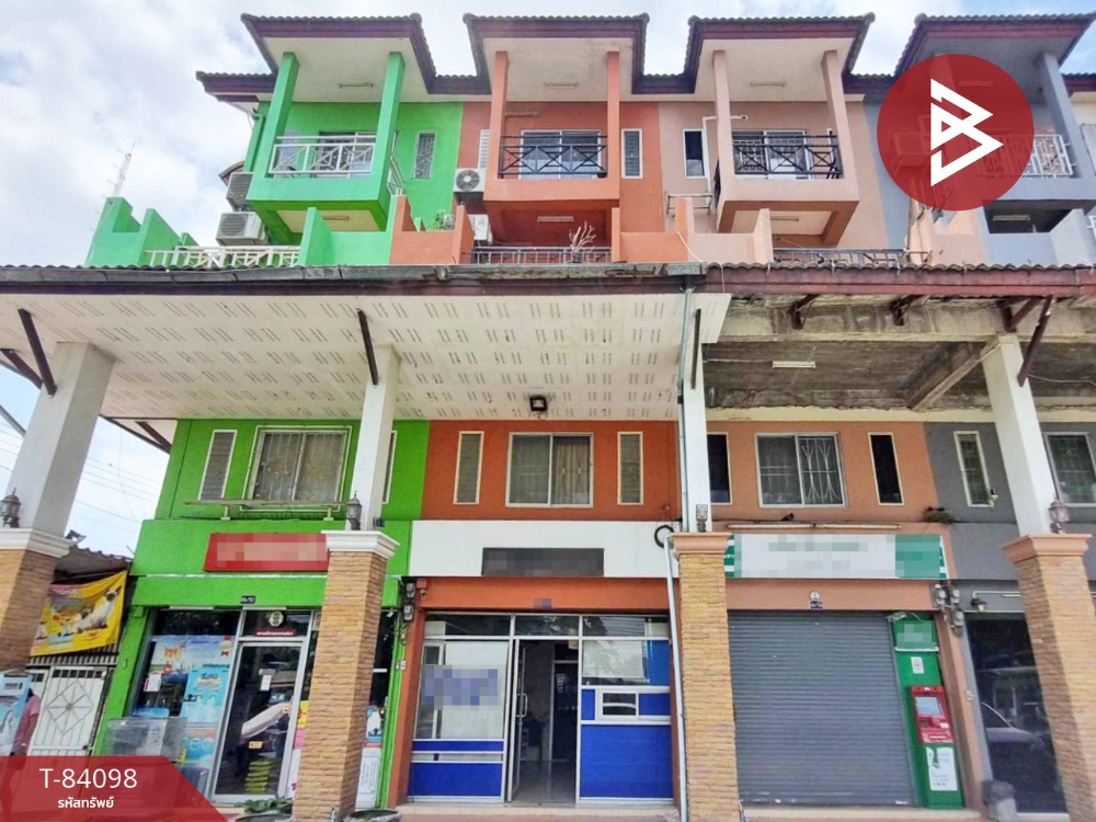 For SaleShophouseMin Buri, Romklao : Commercial building for sale, 4 floors, area 19.8 square meters, Nong Chok, Bangkok.