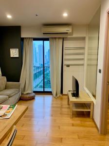 For SaleCondoWongwianyai, Charoennakor : Condo for sale, Fuse Sathorn Taksin, 35.12 sq m., room ready to move in, near BTS Wongwian Yai, only 100m, next to the entrance.