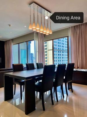 For RentCondoSukhumvit, Asoke, Thonglor : Condo for rent 🔥The Emporio Place Sukhumvit 24🔥floor 25🔥165 sq m.🔥3Bed🔥Fully furnished🔥There is a maid's room🔥Ready to move in🔥 R65-7