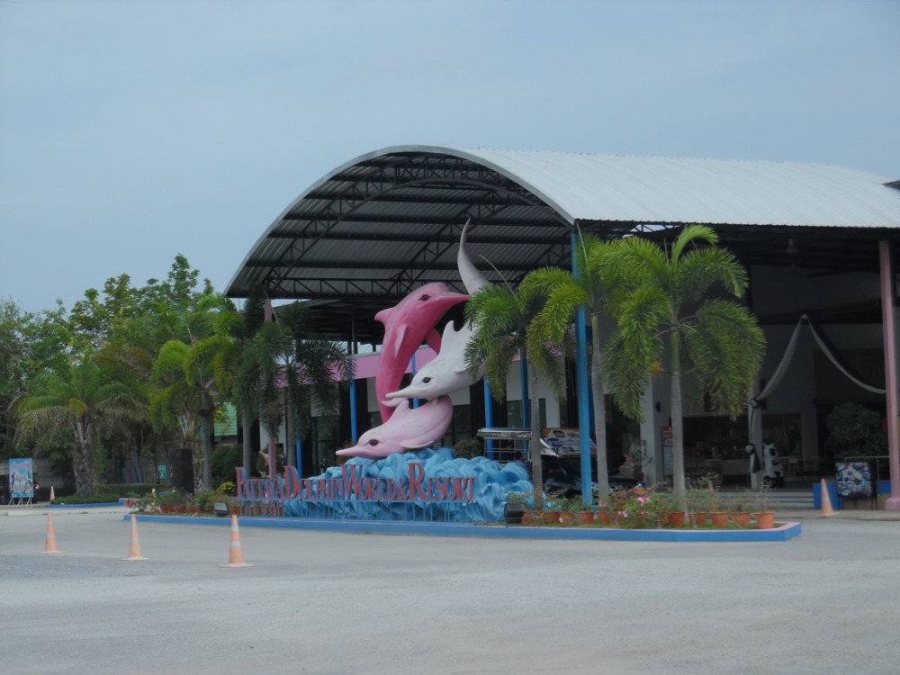 For SaleLandPattaya, Bangsaen, Chonburi : Pattaya Dolphin World  would like to offer property for sale along with a public zoo license. trademark and other licenses