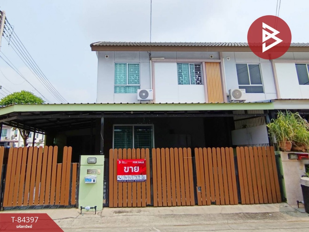 For SaleTownhousePathum Thani,Rangsit, Thammasat : Townhouse for sale Pruksa Village 111 Rangsit-Bang Phun Pathum Thani