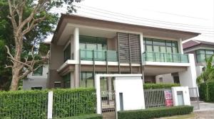 For SaleHouseLadkrabang, Suwannaphum Airport : For sale, 2-story detached house, Setthasiri On Nut - Srinakarin, corner house, new house, owner has