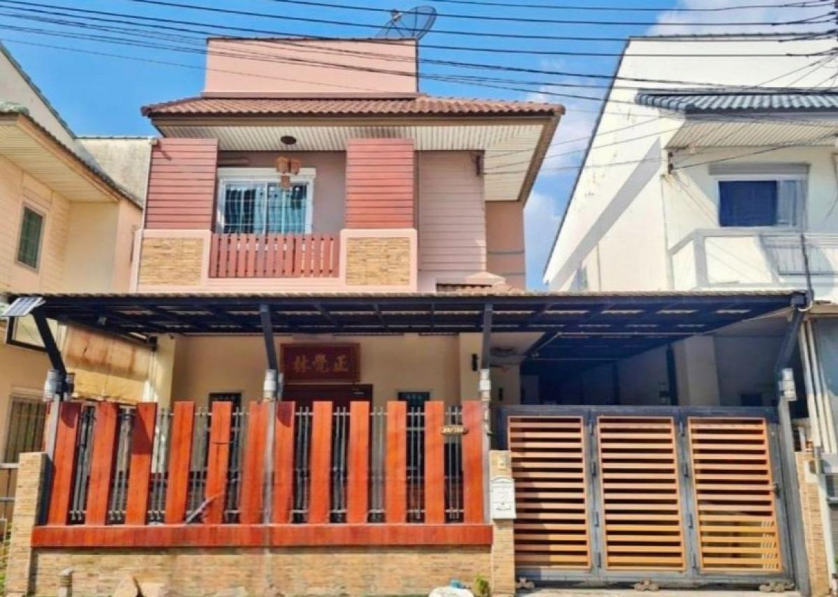 For RentTownhouseVipawadee, Don Mueang, Lak Si : 25,000.- House for rent with furniture, Phon Watcharapol Village, near Thanommit Market, expressway, schools, plenty of food, convenient travel.
