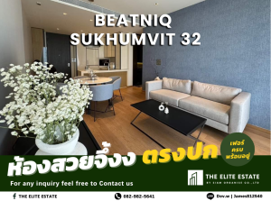 For RentCondoSukhumvit, Asoke, Thonglor : 💚 For rent Beatniq Sukhumvit 32 💚High Rise Luxury Condo near BTS Thonglor