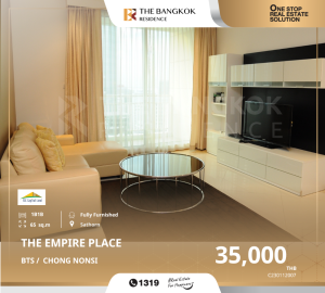 For RentCondoSathorn, Narathiwat : The Empire Place near BTS CHONG NONSI has perfectly allocated interior space. To make it convenient for residents to use