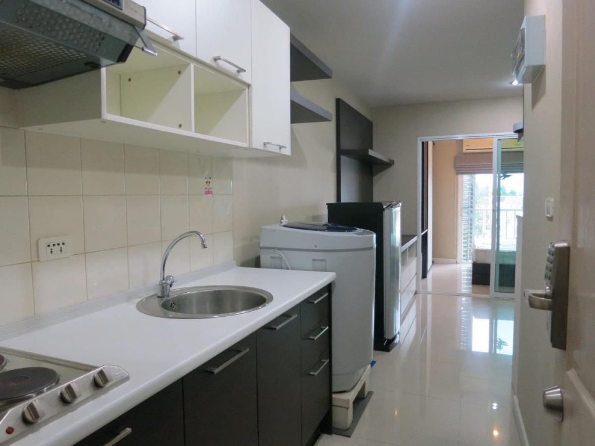 For RentCondoThaphra, Talat Phlu, Wutthakat : Rent/sell Metro Park Sathorn Phase 2/2 (Metro Park Sathorn phase 2/2) Kanlapaphruek Road, Building P, first building, walk close by. 🌈There is a washing machine🌈, electric stove, hood, digital door, air conditioner, TV, refrigerator, water heater. Built-i