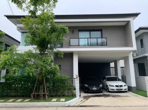 For RentHouseRama5, Ratchapruek, Bangkruai : For sale/rent, 2-story detached house, Centro Ratchaphruek-Suanpak. On Bang Kruai-Jong Thanom Road