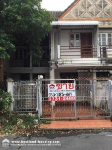 For SaleTownhouseNawamin, Ramindra : Townhouse for sale, 2 floors, 20 square wah, Bodin Village 3, Soi Khubon 27, Intersection 21, house ready to move in. Price negotiable