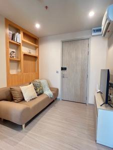 For RentCondoSamut Prakan,Samrong : Condo for rent: Aspire Erawan Prime, Building A, 18th floor, one-bedroom plus, size 35.29 sq m, north view.