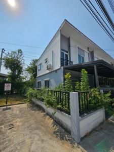 For RentTownhouseSamut Prakan,Samrong : K-5683 Urgent for rent! Casa City Bangna, beautiful corner house, near Suvarnabhumi Airport.