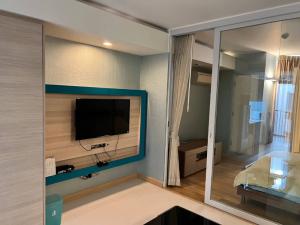 For SaleCondoHuahin, Prachuap Khiri Khan, Pran Buri : The room is in good condition!! The Sanctuary Hua Hin Khao Takiab, large room (43 sq m), 6th floor, fully furnished, room in good condition, very livable.