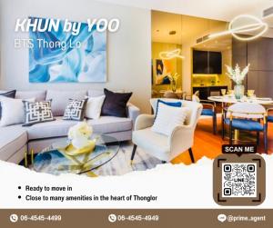 For RentCondoSukhumvit, Asoke, Thonglor : Super Luxury Class condominium at KHUN by YOO inspired by Starck close to BTS Thong Lo for rent.