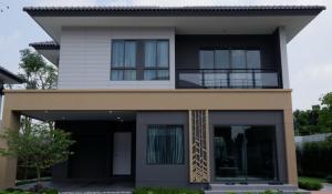 For SaleHouseRama5, Ratchapruek, Bangkruai : *Urgent sale * Single house for sale, Chewarom Nakhon In project, single house next to the main road. Near Rama 5 roundabout *New house, never lived in*
