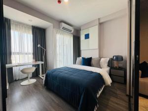 For RentCondoSiam Paragon ,Chulalongkorn,Samyan : For rent✨Ideo chula-samyan, hottest condo for Chula students. Beautiful room, ready to move in Extra large size 😱💖 near MRT Sam Yan, convenient travel, reserve now!!!