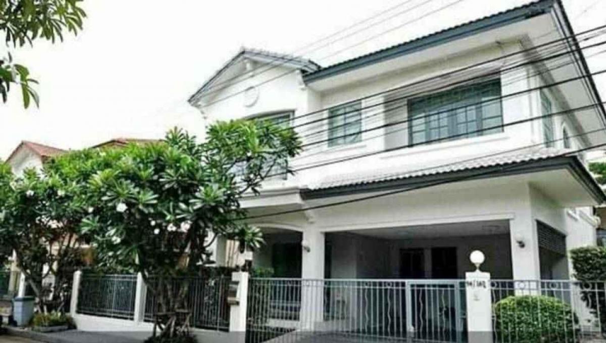 ให้เช่าบ้านสมุทรปราการ สำโรง : (รหัสทรัพย์ : H1327) ให้เช่า♦️Newly renovated Single house for rentMantana Srinakarin sridan 22📍