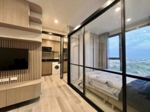 For RentCondoBangna, Bearing, Lasalle : Condo for rent Ideo Mobi Sukhumvit East Point (Ideo Mobi Sukhumvit East Point) near BTS Bangna 200 m. ⭐️ New room, never rented out✨