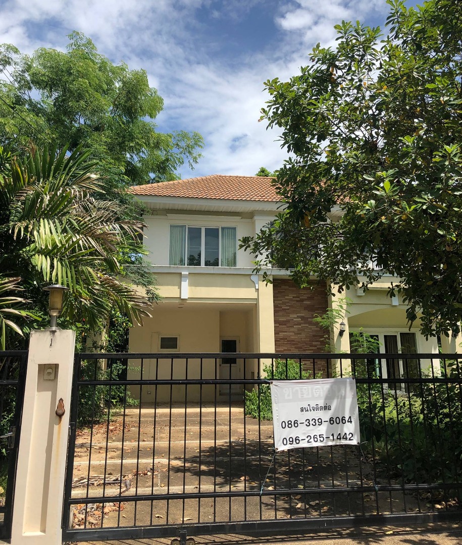 For SaleHouseRama5, Ratchapruek, Bangkruai : Quick House for sale Perfect Place Rattanathibet 4 bedrooms 3 bathrooms