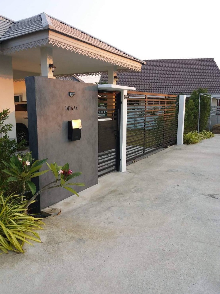 For RentTownhouseHuahin, Prachuap Khiri Khan, Pran Buri : Beautiful house for rent next to the golf course, Palm Hills, price 20,000 baht**