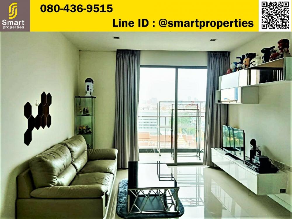 For SaleCondoRama3 (Riverside),Satupadit : Cannot get cheaper than this for sure 🔥 **Condo Star View (Star View) Rama 3, 2 bedrooms, 2 bathrooms, size 77 sq m. Price is only 7.5 million, selling very cheaply.