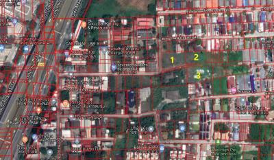 For SaleLandYothinpattana,CDC : Land for sale in Soi Ruam Nam Chai 4 or Soi Pradit Manutham Along the Ram Inthra Expressway