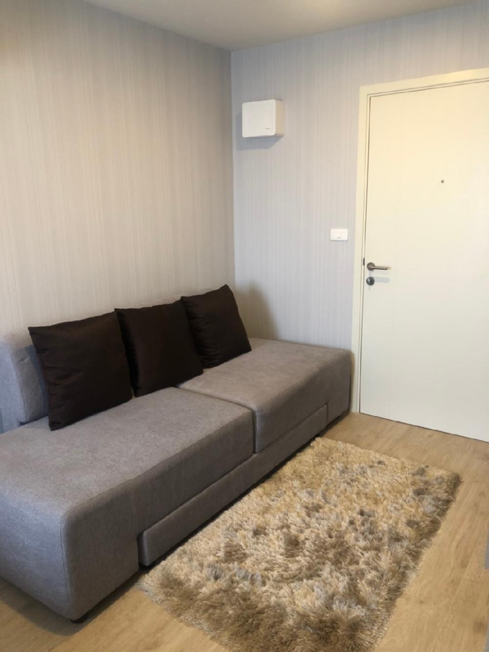 ให้เช่าคอนโดเกษตรศาสตร์ รัชโยธิน : Elio Del Moss ห้องสตูดิโอให้เช่า ห้องใหม่เอี่ยม (Fully Furnished) ชั้น7 วิวสวยเปิดโล่ง
