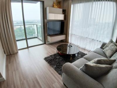 For RentCondoRama3 (Riverside),Satupadit : Starview Rama 3 - Beautifully Furnished 2 Bed / Corner Unit With Open Riverview / 82 Sqm / Call 0948287879