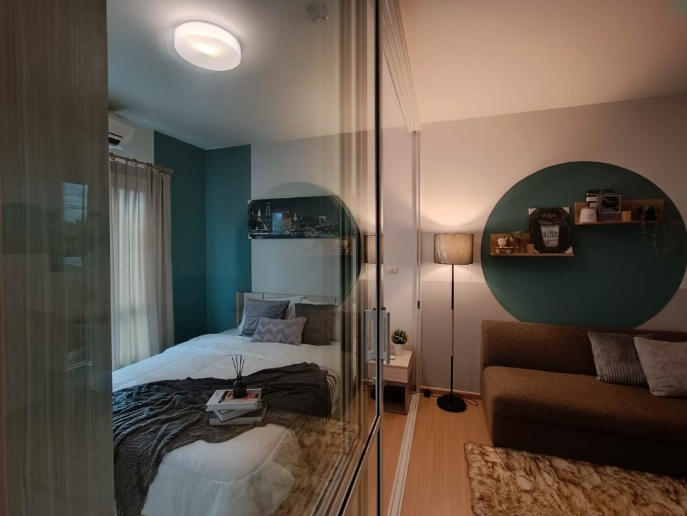 For SaleCondoPinklao, Charansanitwong : Special discount 60,000 baht!! Newly renovated room 100% UNIO Charan 3 (1 bedroom) Building A, 3rd floor, plus new appliances, near MRT Tha Phra.