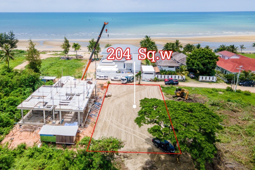 For SaleLandHuahin, Prachuap Khiri Khan, Pran Buri : Land near the Beach For Sale @Northern Chaam