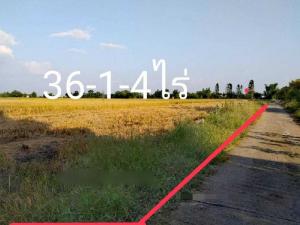 For SaleLandNakhon Sawan : Land for sale near the railway 36 Rai, Takhli District, Nakhon Sawan