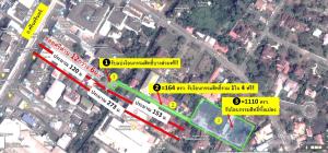 For SaleLandPattanakan, Srinakarin : Land for sale 4440 sq.m(1110sq.wa),on Soi Sridan 12 , Srinakarin rd. close to Sri-Bearing BTS station