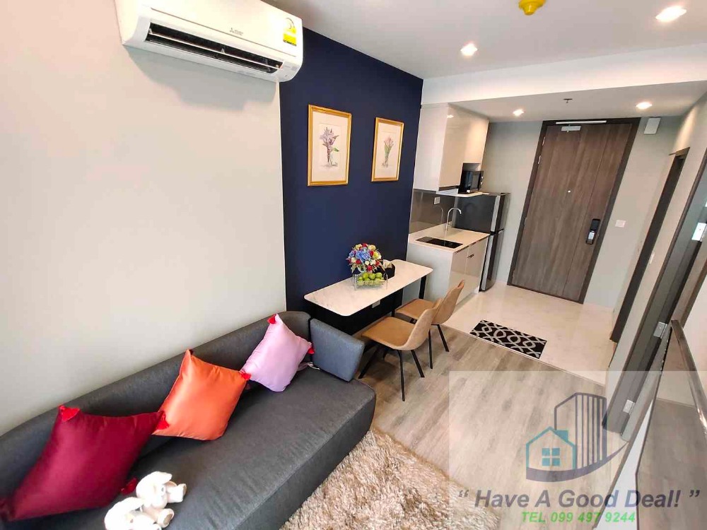 For SaleCondoOnnut, Udomsuk : 35 sqm. Condominium, 24th floor, IDEO Mobi condo, Sukhumvit 66