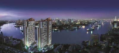 ขายคอนโดราษฎร์บูรณะ สุขสวัสดิ์ : คอนโดติดริมแม่น้ำ ห้องมุม 42.79sqm บรรยากาศดี วิวแม่น้ำเจ้าพระยา ชั้นสูง เฟอร์ครบ พร้อมอยู่