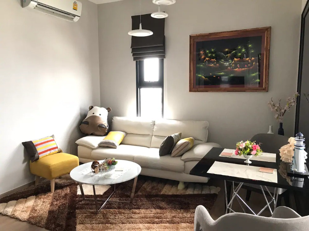For RentCondoBang Sue, Wong Sawang, Tao Pun : Short term monthly rent, one price (no deposit or hidden cost), near MRT, near Chao Phraya Express Pier, ready to move in // Available on Feb 2024