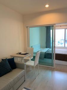 For SaleCondoBang Sue, Wong Sawang, Tao Pun : [Room for sale with tenant] Condo Aspire Ratchada-Wong Sawang, size 26 sq.m., 11th floor, Building A, fully furnished, price negotiable!!