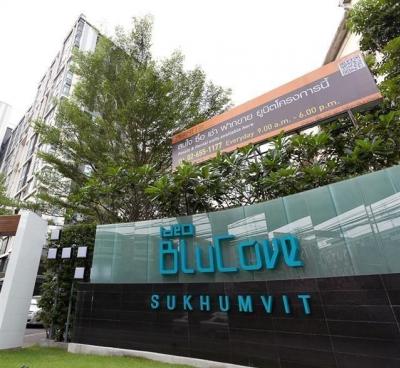 ขายคอนโดอ่อนนุช อุดมสุข : ขาย Ideo Blucove Sukhumvit ติดรถไฟฟ้า Udomsuk ห้องขนาด 34ตรม เฟอร์ครบ อยู่ชั้น 10 พร้อมผู้เช่า วิวนอก