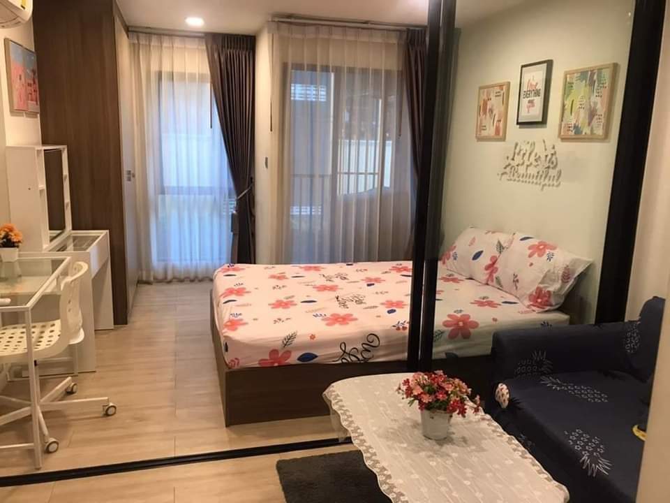 For RentCondoPathum Thani,Rangsit, Thammasat : 💥 Kave Condo for rent near Bangkok University, luxurious, most inviting, not much talk, look at the picture. ✨ ** There are 2 bunk beds too.