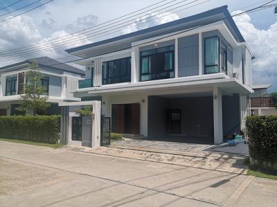 For SaleHousePathum Thani,Rangsit, Thammasat : Impeccable beautiful house, NC On Green Charm, Lam Luk Ka. big house near golf course. Packed with living innovations and the pleasant environment. Perfect for  work from home life style