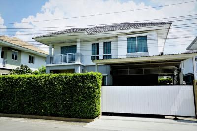 For SaleHouseNawamin, Ramindra : 2-storey detached house for sale with furniture, Cute Watcharapol zone, near the up-down point Chatuchot Expressway
